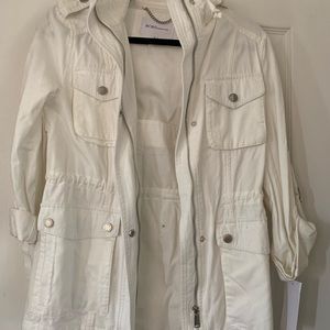 NWT Bcbg twill jacket